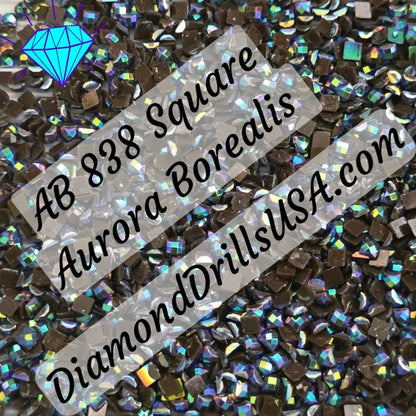 AB 838 SQUARE Aurora Borealis 5D Diamond Painting Drills