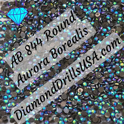 AB 844 ROUND Aurora Borealis 5D Diamond Painting Drills