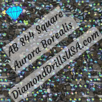 AB 844 SQUARE Aurora Borealis 5D Diamond Painting Drills