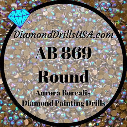 AB 869 ROUND Aurora Borealis 5D Diamond Painting Drills