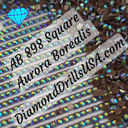 AB 898 SQUARE Aurora Borealis 5D Diamond Painting Drills