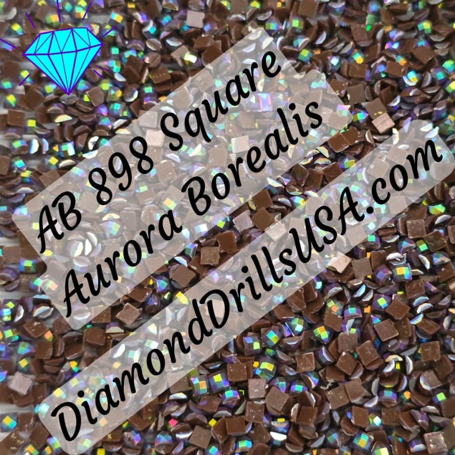 AB 898 SQUARE Aurora Borealis 5D Diamond Painting Drills