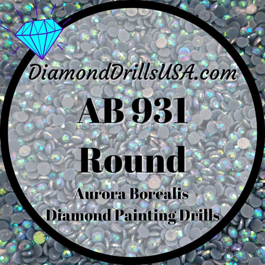 AB 931 ROUND Aurora Borealis 5D Diamond Painting Drills