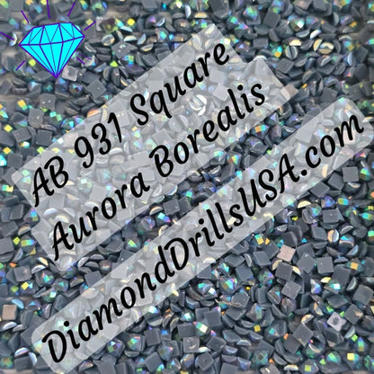 AB 931 SQUARE Aurora Borealis 5D Diamond Painting Drills