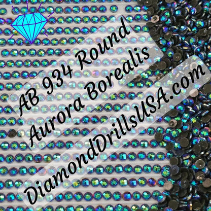 AB 934 ROUND Aurora Borealis 5D Diamond Painting Drills