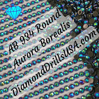 AB 934 ROUND Aurora Borealis 5D Diamond Painting Drills