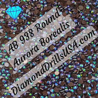 AB 938 ROUND Aurora Borealis 5D Diamond Painting Drills