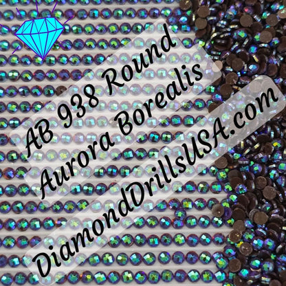 AB 938 ROUND Aurora Borealis 5D Diamond Painting Drills