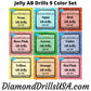 AB Hot Pink Jelly SQUARE Aurora Borealis 5D Diamond