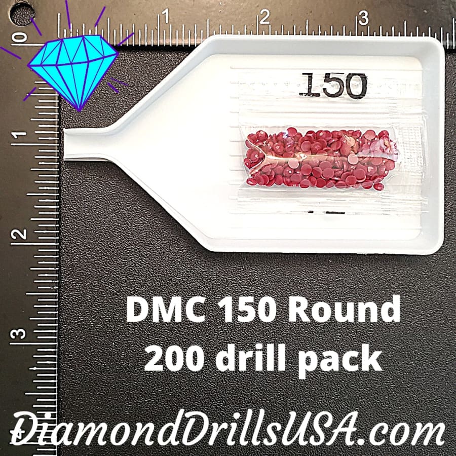 DMC 150 ROUND 5D Diamond Painting Drills Beads DMC 150 Ultra