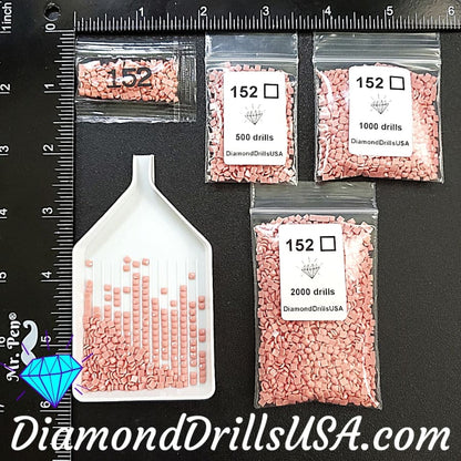DMC 152 SQUARE 5D Diamond Painting Drills Beads 152 Medium 
