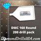 DMC 160 ROUND 5D Diamond Painting Drills Beads DMC 160 