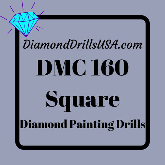DMC 160 SQUARE 5D Diamond Painting Drills Beads DMC 160 