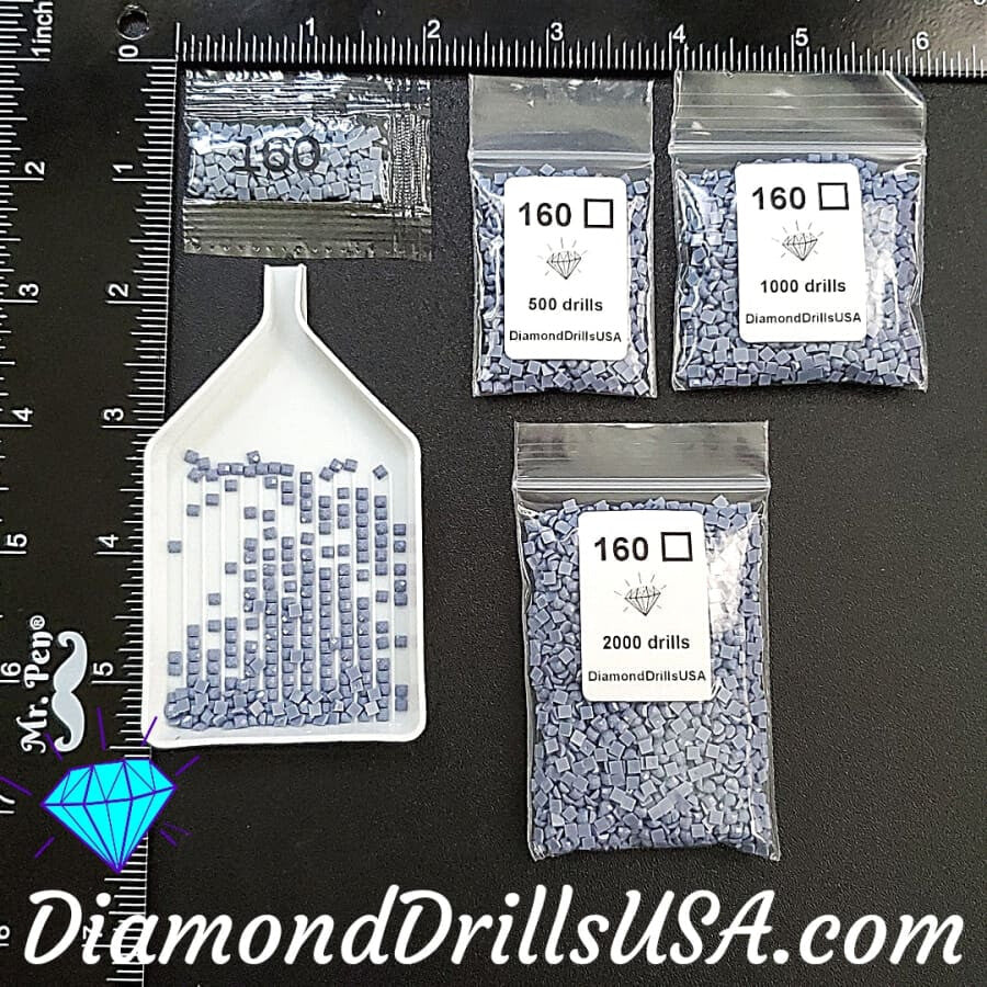 DMC 160 SQUARE 5D Diamond Painting Drills Beads DMC 160 