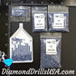 DMC 161 SQUARE 5D Diamond Painting Drills Beads DMC 161 Gray