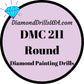 DMC 211 ROUND 5D Diamond Painting Drills Beads DMC 211 Light
