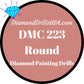 DMC 223 ROUND 5D Diamond Painting Drills Beads 223 Light 