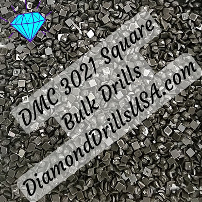DMC 3021 SQUARE 5D Diamond Painting Drills Beads DMC 3021 