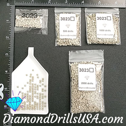 DMC 3023 SQUARE 5D Diamond Painting Drills Beads DMC 3023 