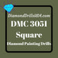 DMC 3051 SQUARE 5D Diamond Painting Drills Beads DMC 3051 
