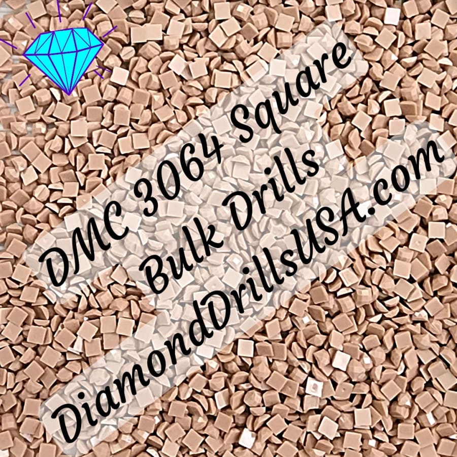 DMC 3064 SQUARE 5D Diamond Painting Drills Beads DMC 3064 