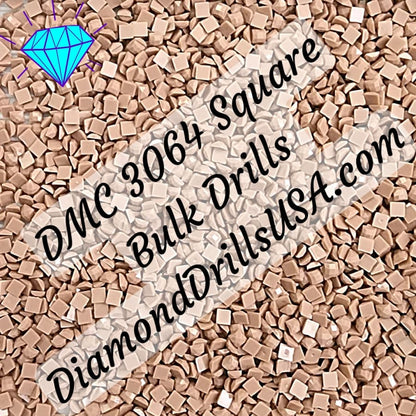 DMC 3064 SQUARE 5D Diamond Painting Drills Beads DMC 3064 