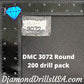 DMC 3072 ROUND 5D Diamond Painting Drills Beads DMC 3072 