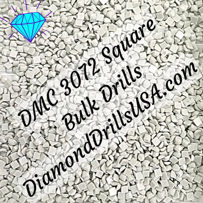 DMC 3072 SQUARE 5D Diamond Painting Drills Beads DMC 3072 