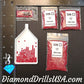 DMC 326 SQUARE 5D Diamond Painting Drills 326 Very Dark Rose