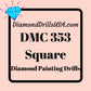 DMC 353 SQUARE 5D Diamond Painting Drills Beads 353 Peach 