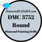 DMC 3752 ROUND 5D Diamond Painting Drills Beads DMC 3752 