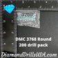 DMC 3768 ROUND 5D Diamond Painting Drills Beads DMC 3768 