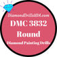 DMC 3832 ROUND 5D Diamond Painting Drills Beads DMC 3832 