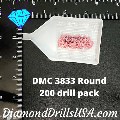 DMC 3833 ROUND 5D Diamond Painting Drills Beads DMC 3833 