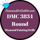 DMC 3834 ROUND 5D Diamond Painting Drills Beads DMC 3834 