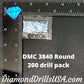 DMC 3840 ROUND 5D Diamond Painting Drills Beads DMC 3840 
