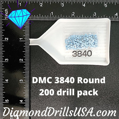 DMC 3840 ROUND 5D Diamond Painting Drills Beads DMC 3840 