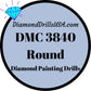 DMC 3840 ROUND 5D Diamond Painting Drills Beads DMC 3840 