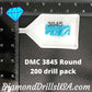 DMC 3845 ROUND 5D Diamond Painting Drills Beads DMC 3845 