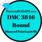 DMC 3846 ROUND 5D Diamond Painting Drills Beads DMC 3846 