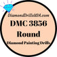 DMC 3856 ROUND 5D Diamond Painting Drills Beads DMC 3856 