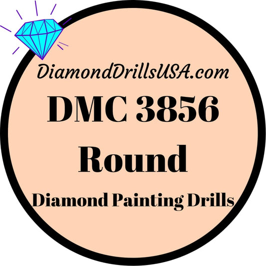 DMC 3856 ROUND 5D Diamond Painting Drills Beads DMC 3856 