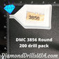 DMC 3856 ROUND 5D Diamond Painting Drills Beads DMC 3856 