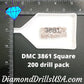 DMC 3861 SQUARE 5D Diamond Painting Drills Beads DMC 3861 