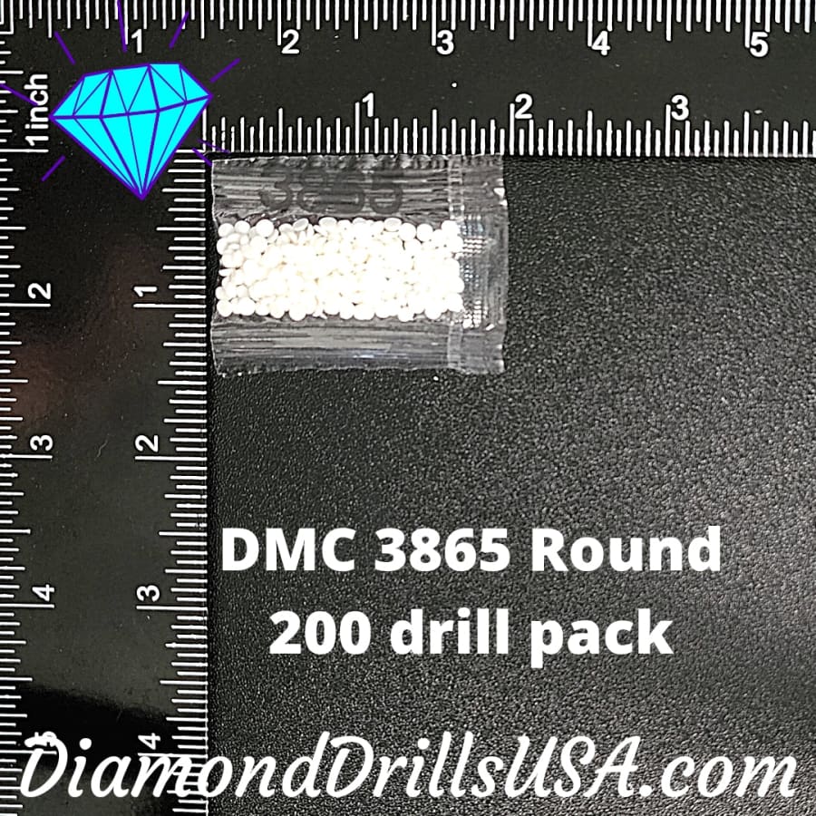 DMC 3865 ROUND 5D Diamond Painting Drills DMC 3865 Winter 