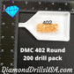 DMC 402 ROUND 5D Diamond Painting Drills Beads DMC 402 Very 