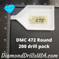 DMC 472 ROUND 5D Diamond Painting Drills Beads DMC 472 Ultra