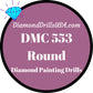 DMC 553 ROUND 5D Diamond Painting Drills Beads DMC 553 