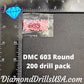 DMC 603 ROUND 5D Diamond Painting Drills Beads DMC 603 