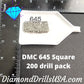 DMC 645 SQUARE 5D Diamond Painting Drills Beads DMC 645 Very